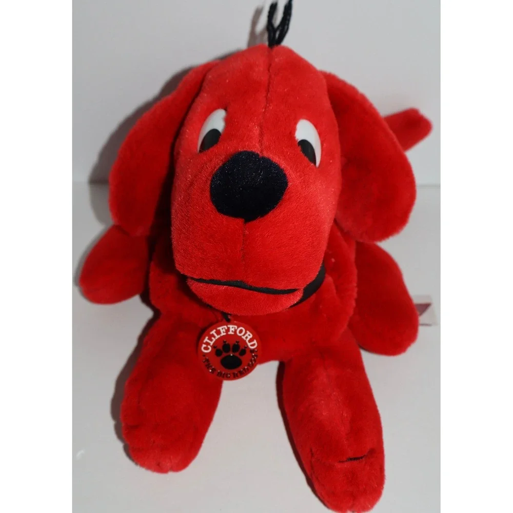 Vintage 1991 Clifford the Big Red Dog Dakin Plush Hand Puppet Red 14 Inch Toy